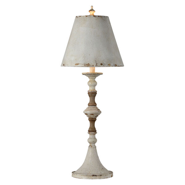 Fletcher Antique White One-Light 31-Inch Buffet Lamp Set of Two, image 1