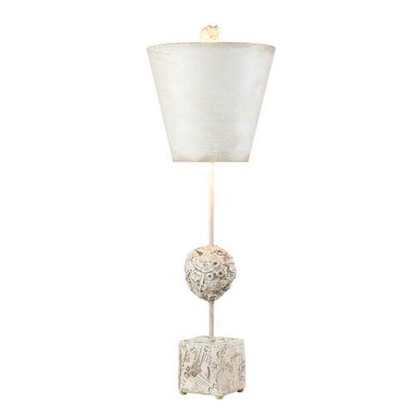 Petra Bone White One-Light Table Lamp, image 1