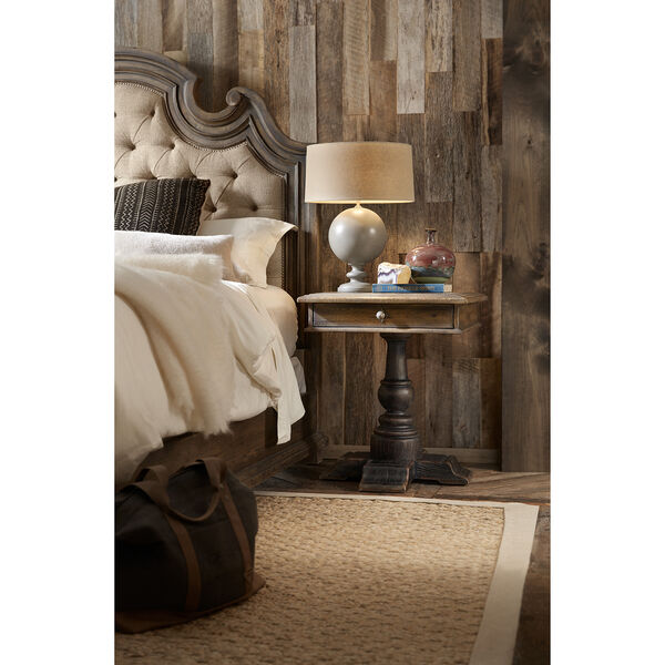 Hill Country Kirby Brown Bedside Table, image 3