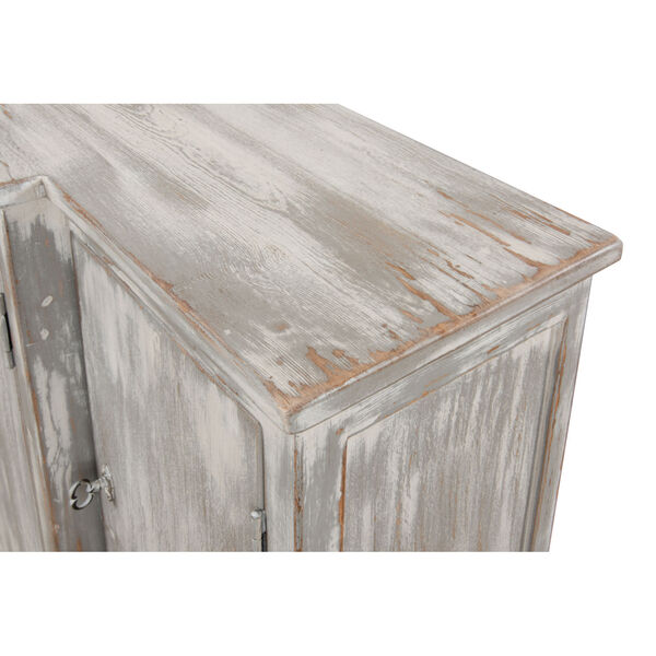 Gray Waterfall Front Credenza, image 6