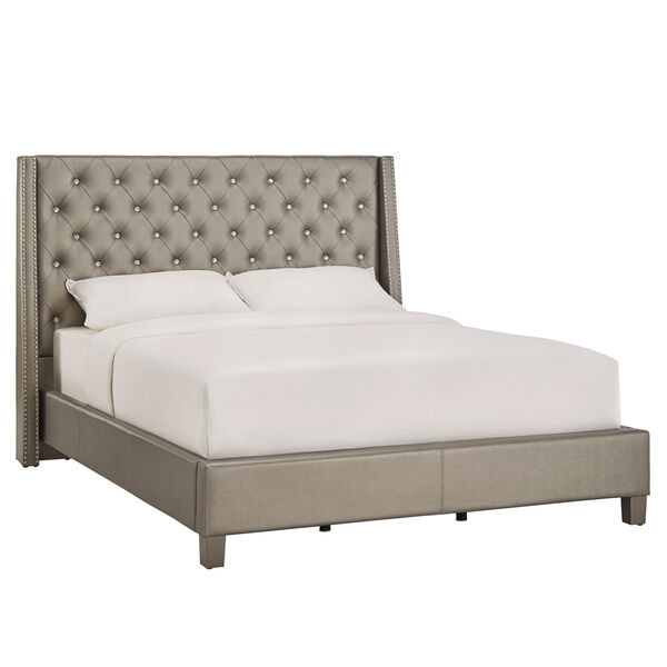 Sotello Crystal Tufted King Bed, image 2