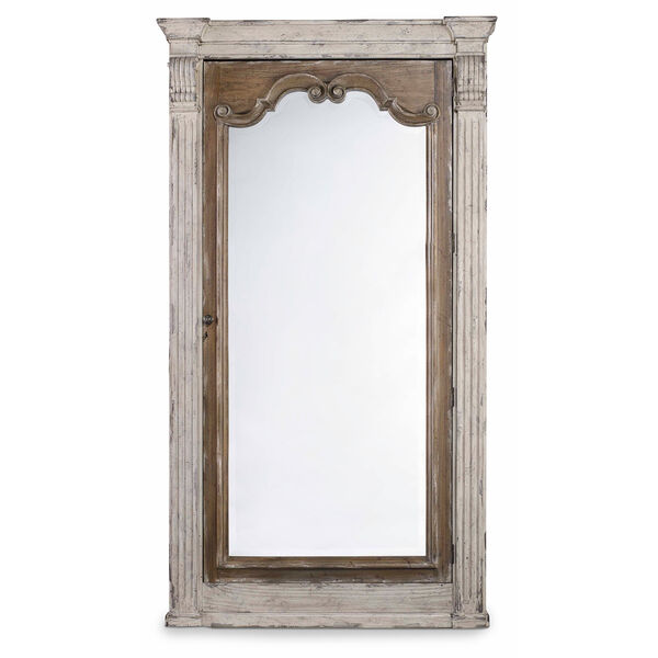 Chatelet Floor Mirror with Jewelry Armoire Storage, image 1
