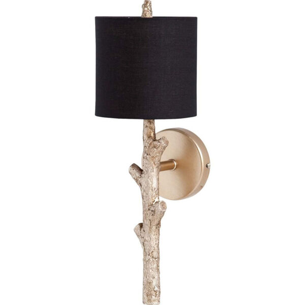 Sabinal II Black and Gold One-Light Wall Sconce, image 1