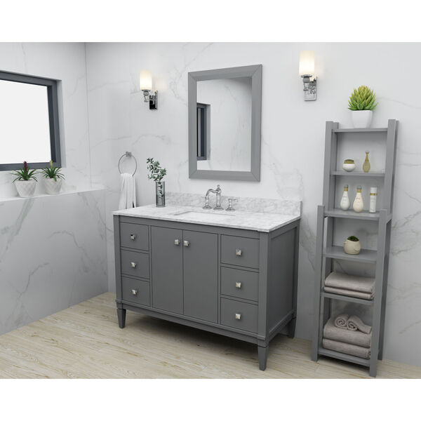 Kayleigh Sapphire Gray 48-Inch Vanity Console, image 4