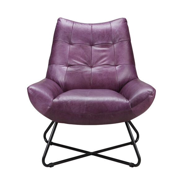 Graduate Lounge Chair Purple, image 1