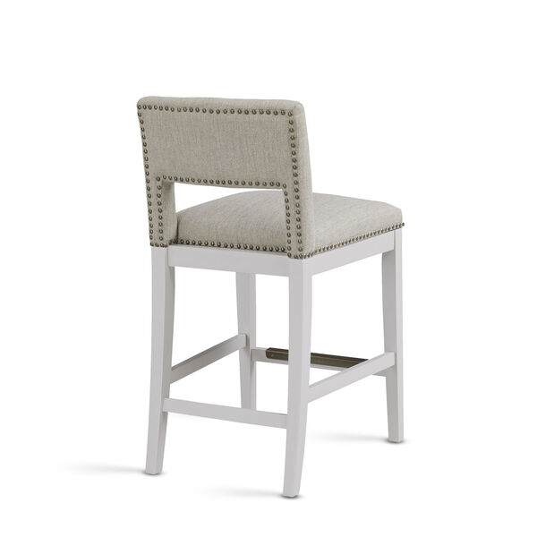 Rowell Taupe Counter Stool, image 3