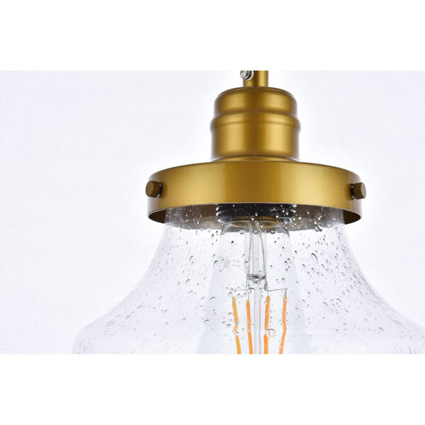 Lye Brass One-Light Plug-In Pendant, image 4