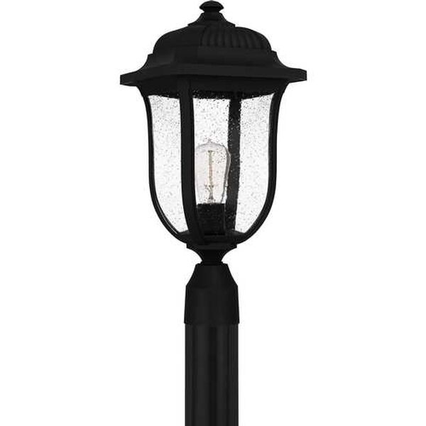 Mulberry Matte Black One-Light Outdoor Post Mount, image 4
