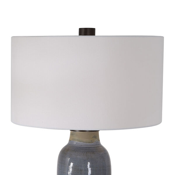 Vicente Slate Blue One-Light Table Lamp, image 3