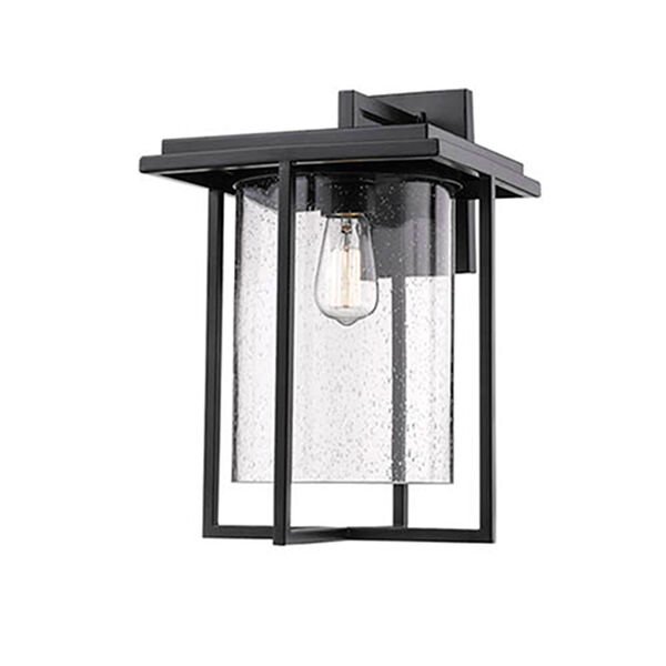 Pax Black 11-Inch One-Light Outdoor Wall Sconce, image 1