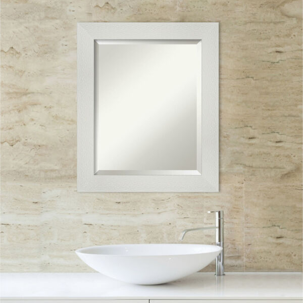Mosaic White 20W X 24H-Inch Bathroom Vanity Wall Mirror, image 5