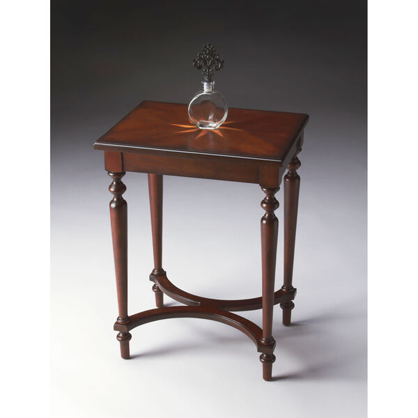 Cherry Starburst Accent Table, image 1