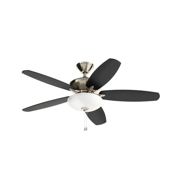 Renew Select Brushed Stainless Steel 52-Inch LED Ceiling Fan, image 3