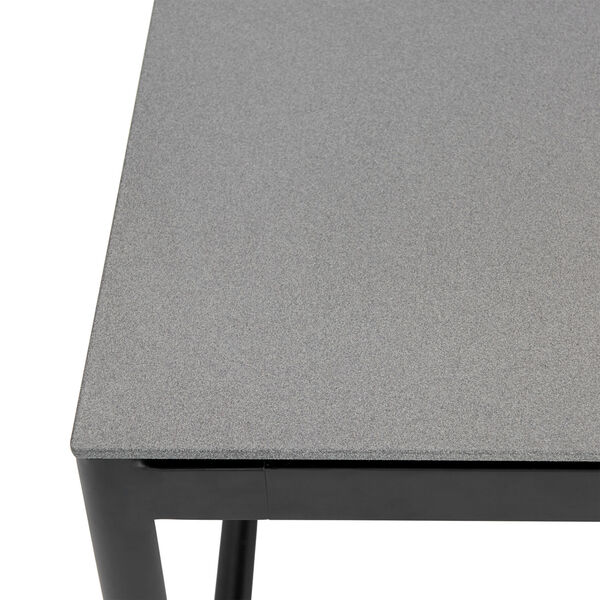 Crown Black Outdoor Dining Table, image 3