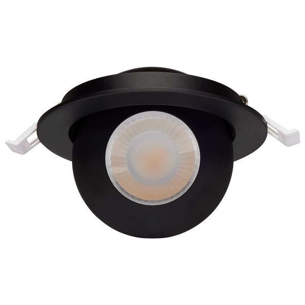 Starfish Black Four-Inch Integrated LED Gimbaled Downlight, image 3