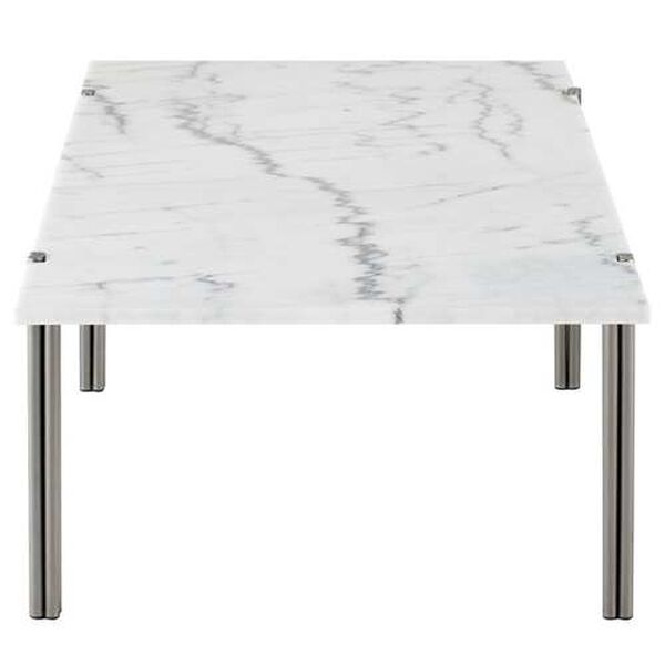 Sussur White Graphite Coffee Table, image 2