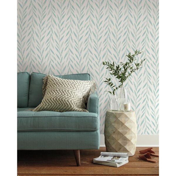 Magnolia Home Blue Willow Peel and Stick Wallpaper – SAMPLE SWATCH ONLY, image 2