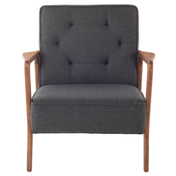 Eloise Black and Brown Occasional Chair, image 2