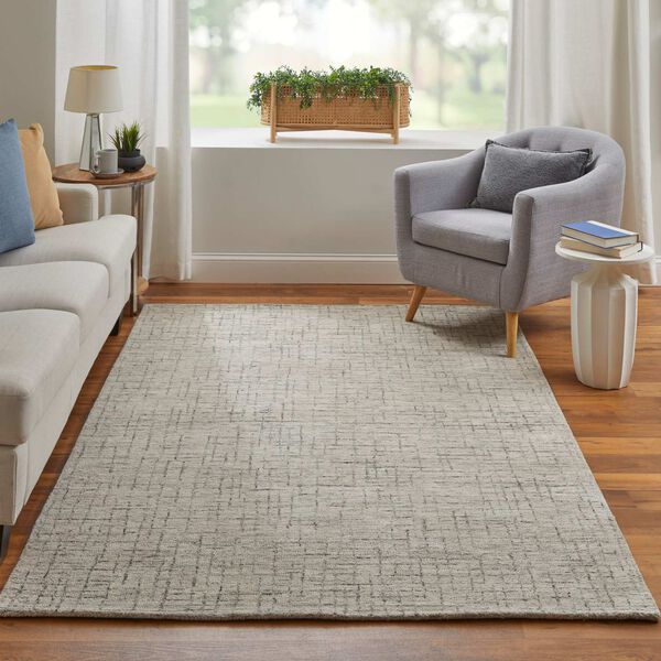 Belfort Ivory Gray Taupe Area Rug, image 2