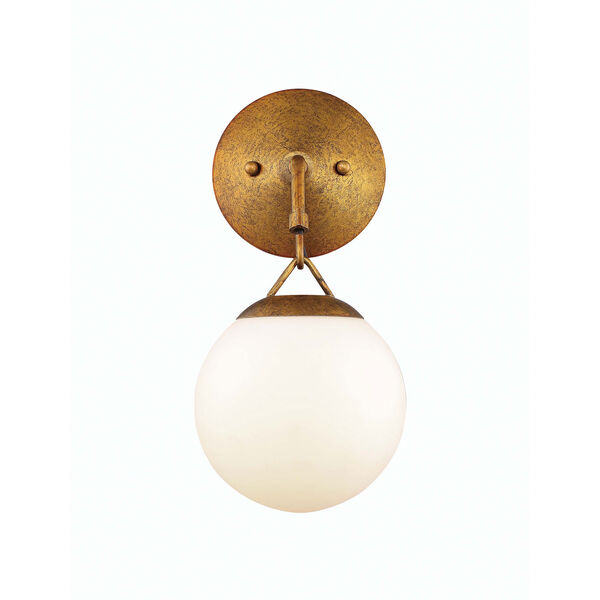 Orion Patina Aged Brass 6-Inch One-Light Wall Sconce, image 3