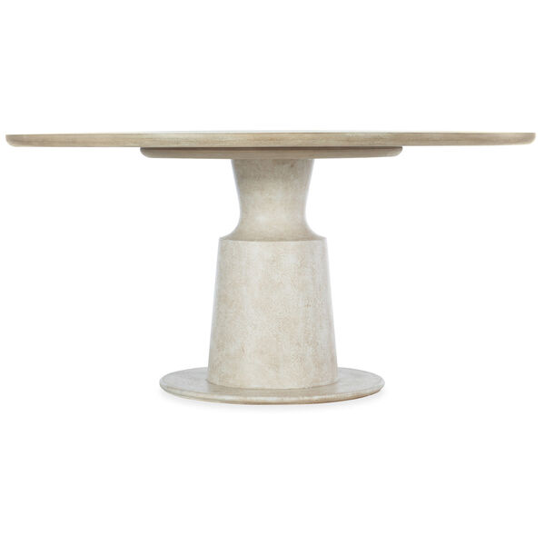 Cascade Taupe Round Pedestal Dining Table, image 1