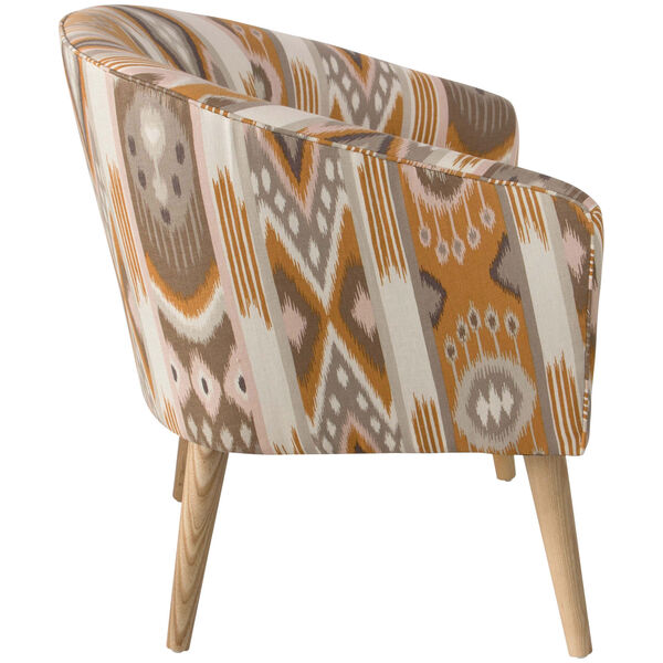 Jetsetter Cognac 31-Inch Deco Chair, image 3