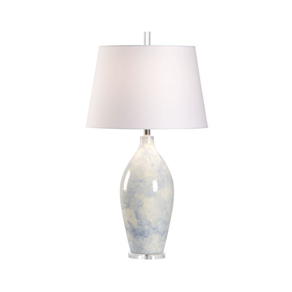 Boccale Blue and White One-Light Table Lamp, image 1