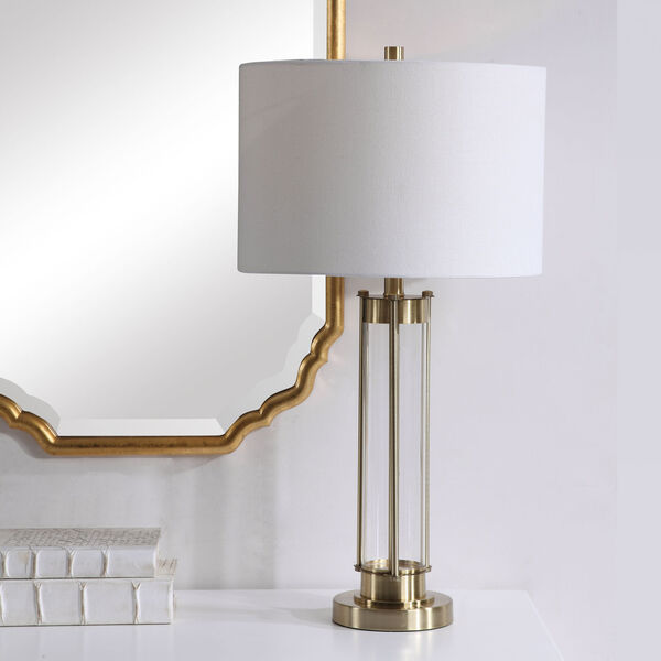 Loring Brass 29-Inch One-Light Table Lamp, image 2