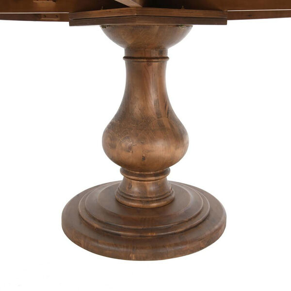 Adrienne Almond Brown Round Dining Table, image 3