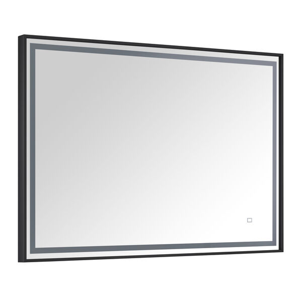 Matte Black 39-Inch LED Mirror, image 3