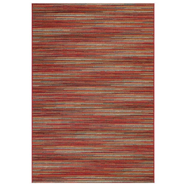 Marina Saffron Stripes Indoor/Outdoor Rug, image 2