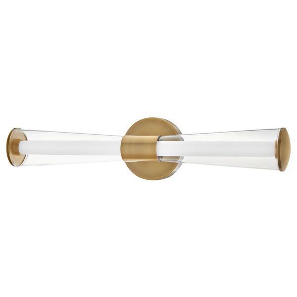 Elin Lacquered Brass Medium Integrated LED Bath Vanity, image 4