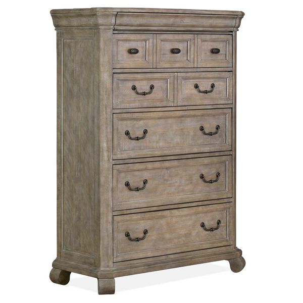Tinley Park Dove Tail Grey Drawer Chest, image 3
