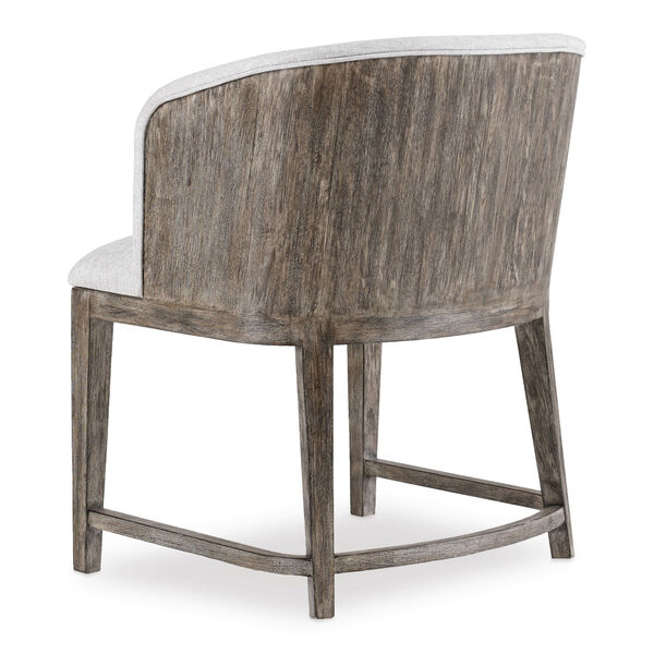 Curata Upholstered Chair with Wood Back, image 1