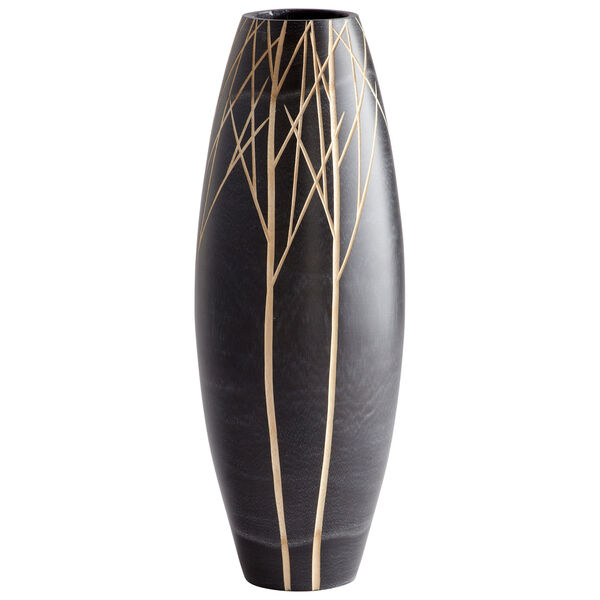 Black Winter Vase, image 1