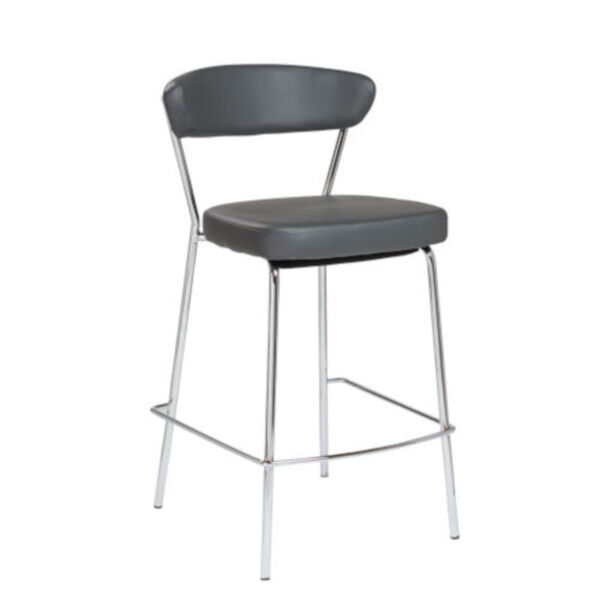 Emerson Gray 19-Inch Counter Stool, Set of 2, image 2