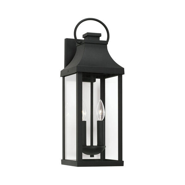 Bradford Outdoor One-Light Wall Lantern with Clear Glass, image 1
