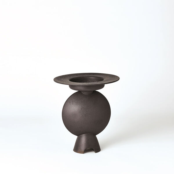 Studio A Home Black Camille Geometric Vase, image 3