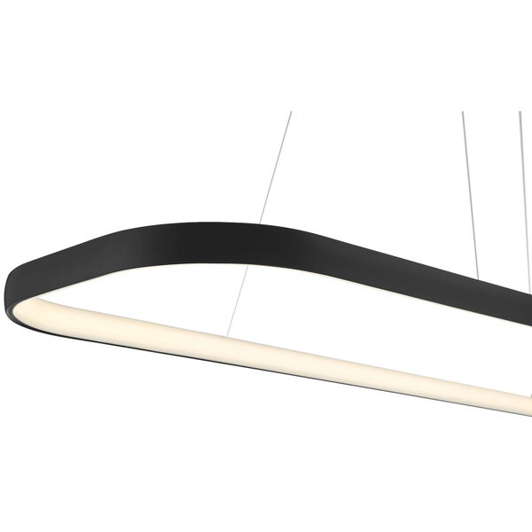 Ravello Black Outdoor Intergrated LED Pendant, image 4