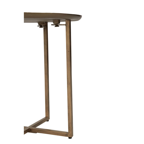 Theo Golden Bronze End Table, image 4