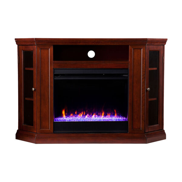 Claremont Cherry Color Changing Convertible Electric Fireplace, image 4