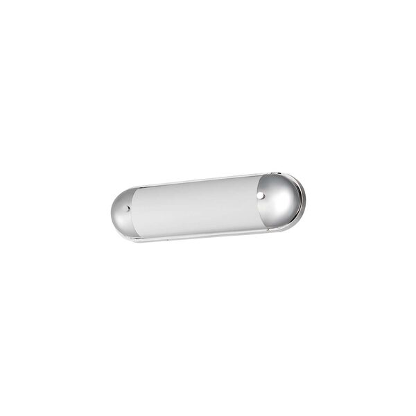 Capsule Polished Chrome 18-Inch One-Light Bath Strip, image 1