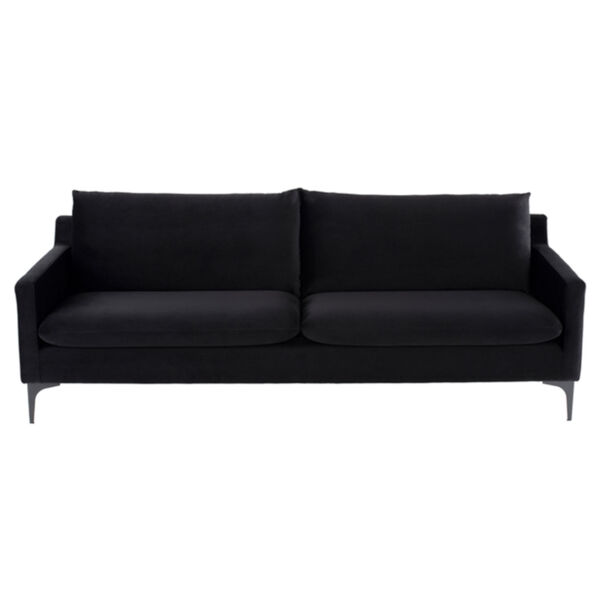 Anders Matte Black Sofa, image 2