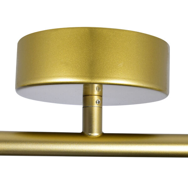 Oskil Satin Gold LED Wall Light, image 5