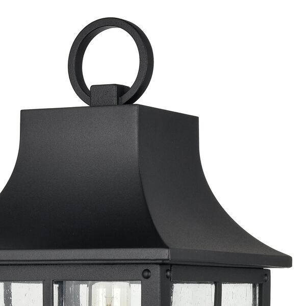 Triumph Textured Black Seven-Inch One-Light Outdoor Post Mount, image 6