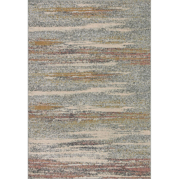 Bowery Pebble Multicolor Rectangular: 5 Ft. 5 In. x 7 Ft. 6 In. Rug, image 1