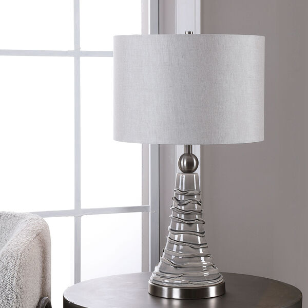 Linden Gray 24-Inch One-Light Table Lamp, image 3
