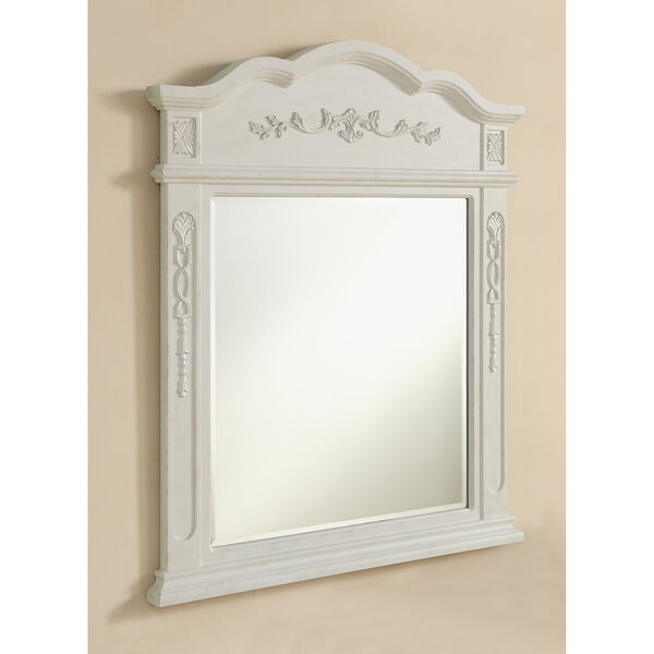 Danville Antique Frosted White Mirror, image 5