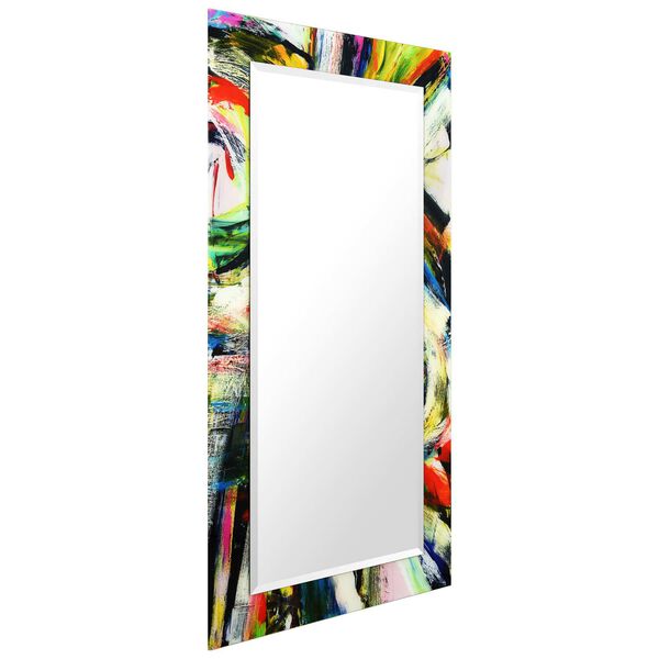 Rock Star Multicolor 54 x 28-Inch Rectangular Beveled Wall Mirror, image 2