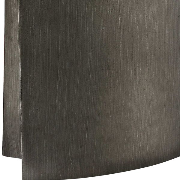 V-Groove Black One-Light Modern Table Lamp, image 6